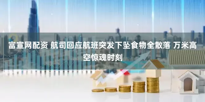 富宣网配资 航司回应航班突发下坠食物全散落 万米高空惊魂时刻
